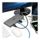 Tripp Lite U442-DOCK4-S laptop dock/port replicator Wired USB 3.2 Gen 2 (3.1 Gen 2) Type-C Silver