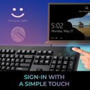 Adesso AKB-630FB-TAA keyboard Home/Office USB QWERTY US English Black