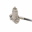 CODi UNIVERSAL KEYED LOCK BODY W/ cable lock Black, Gray