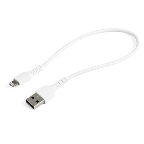 StarTech.com RUSBLTMM30CMW mobile phone cable White 11.8" (0.3 m) USB A Lightning