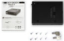 Icy Dock MB991IK-B drive bay panel 2.5" Storage drive tray Black