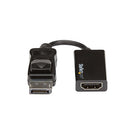 StarTech.com DP2HD4K60S video cable adapter 8.46" (0.215 m) DisplayPort HDMI Black