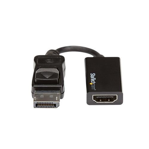 StarTech.com DP2HD4K60S video cable adapter 8.46" (0.215 m) DisplayPort HDMI Black