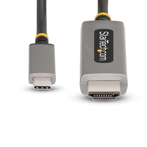 StarTech.com 134B-USBC-HDMI211M video cable adapter 39.4" (1 m) USB Type-C HDMI Type A (Standard) Gray