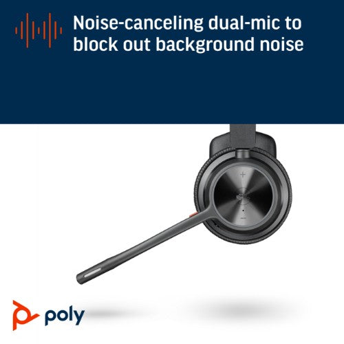 Poly Voyager 4310-M Microsoft Teams Certified USB-A Headset +BT700 dongle TAA