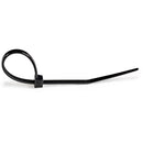 StarTech.com CBMZT6B cable tie Releasable cable tie Nylon, Plastic Black 100 pc(s)