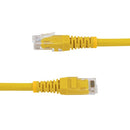 StarTech.com C6PATCH25YL networking cable Yellow 300" (7.62 m) Cat6 U/UTP (UTP)