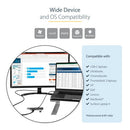 StarTech.com DKT30CHPD3 laptop dock/port replicator USB 3.2 Gen 1 (3.1 Gen 1) Type-C Black, Gray