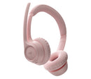 Logitech 981-001411 headphones/headset Wireless Head-band Office/Call center Bluetooth Rose