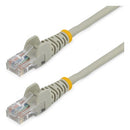 StarTech.com 6 ft Gray Snagless Category 5e (350 MHz) UTP Patch Cable networking cable 72" (1.83 m)
