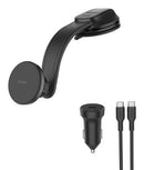 Belkin BoostCharge Universal Black Cigar lighter, USB Wireless charging Fast charging Auto