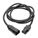 Tripp Lite P004-006 power cable Black 72" (1.83 m) C14 coupler C13 coupler