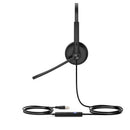 Yealink UH34 Dual Teams Headset Wired Head-band Office/Call center USB Type-A Black