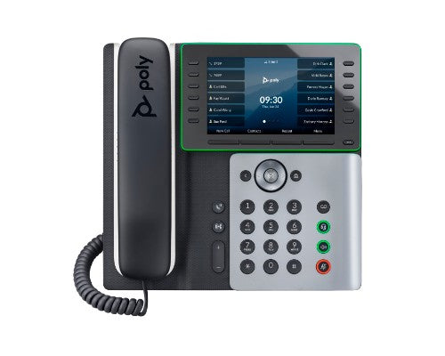 Poly Edge E550 IP Phone and PoE-enabled