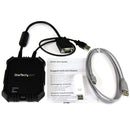 StarTech.com NOTECONS02X KVM switch Black