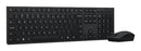 Lenovo 4X31R64316 keyboard Mouse included Office RF Wireless + Bluetooth QWERTY US English Gray