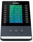 Yealink EXP50 IP add-on module Black, Gray 23 buttons