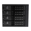 StarTech.com HSB4SATSASBA drive bay panel Black