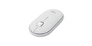 Logitech Pebble 2 Combo keyboard Mouse included Universal RF Wireless + Bluetooth QWERTY English White
