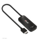 CLUB3D CAC-1335 video cable adapter 39.4" (1 m) HDMI + USB DisplayPort Black