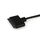 StarTech.com USB3S2SAT3CB laptop dock/port replicator Black