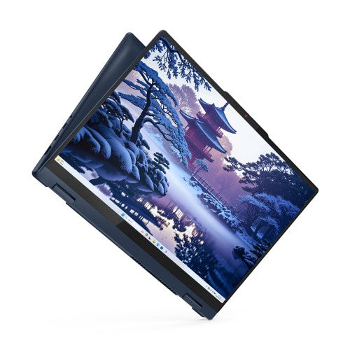 Lenovo IdeaPad 5 2-in-1 16IAL10 Intel Core Ultra 7 255U Hybrid (2-in-1) 16" Touchscreen WUXGA 16 GB LPDDR5x-SDRAM 512 GB SSD Wi-Fi 6 (802.11ax) Windows 11 Home English Blue