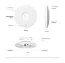 TP-Link Omada EAP772 wireless access point 9300 Mbit/s White
