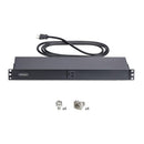 StarTech.com 1315B8H-RACK-PDU power distribution unit (PDU) 13 AC outlet(s) 1U Black