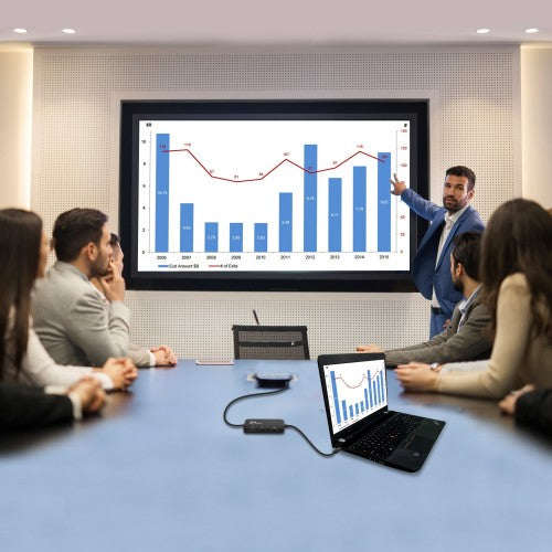 Siig CB-TC0611-S1 USB graphics adapter 3840 x 2160 pixels Black