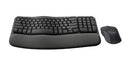 Logitech 920-012059 keyboard Mouse included Home/Office RF Wireless + Bluetooth QWERTY English Graphite
