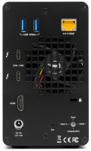 OWC TB3GM000H24 Wired Thunderbolt 3 Black