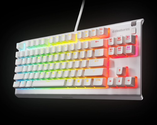 Steelseries APEX PRO TKL GEN 3 keyboard Gaming USB US English White