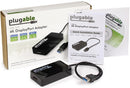 Plugable Technologies UGA-4KDP USB graphics adapter 3840 x 2160 pixels Black