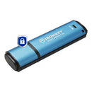 Kingston Technology IronKey Vault Privacy 50 USB flash drive 16 GB USB Type-A 3.2 Gen 1 (3.1 Gen 1) Black, Blue
