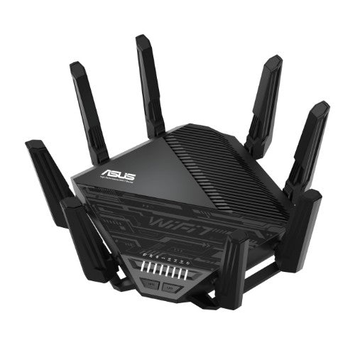ASUS BE19000 wireless router 10 Gigabit Ethernet Tri-band (2.4 GHz / 5 GHz / 6 GHz) Black
