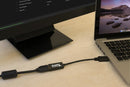 Plugable Technologies DPM-HDMIF video cable adapter DisplayPort HDMI Black