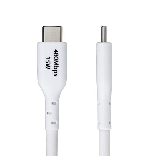 StarTech.com USB2AC10FWHE USB cable USB 2.0 122" (3.1 m) USB A USB C White