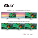 CLUB3D CSV-1564W100 laptop dock/port replicator Docking USB 3.2 Gen 1 (3.1 Gen 1) Type-C Black