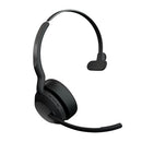 Jabra Evolve2 55 Headset Wired & Wireless Head-band Office/Call center Bluetooth Charging stand Black