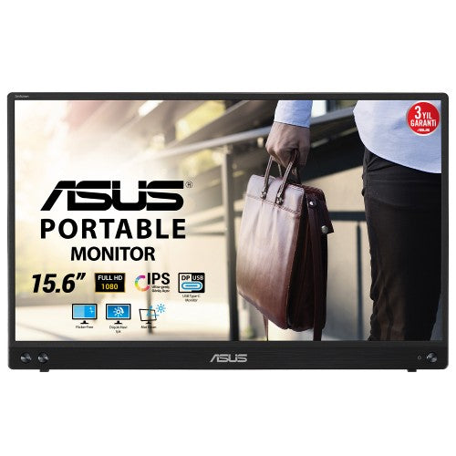 ASUS MB16ACV computer monitor 15.6" 1920 x 1080 pixels Full HD LED Black