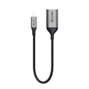 ALOGIC ULMDPHDA-SGR video cable adapter 7.87" (0.2 m) Mini DisplayPort HDMI Black, Gray