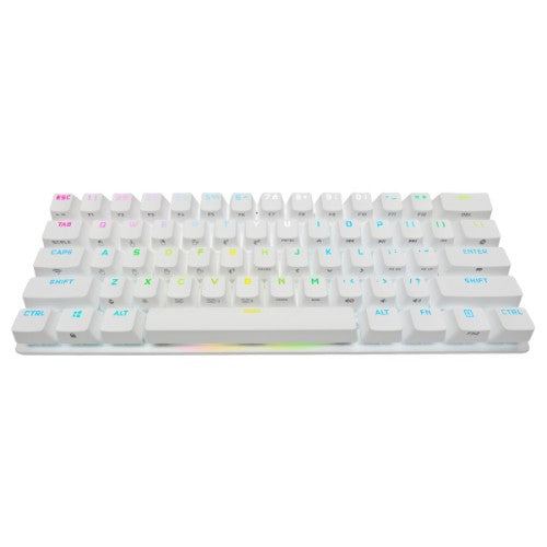 Corsair K70 PRO MINI keyboard Gaming USB + Bluetooth White
