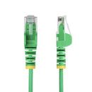 StarTech.com N6PAT9INGNS networking cable Green 7.87" (0.2 m) Cat6 U/UTP (UTP)