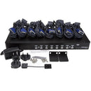 StarTech.com SV831DUSBUK KVM switch Rack mounting Black