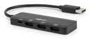 Rocstor Y10A314-B1 interface hub DisplayPort Black