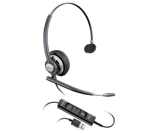 Poly EncorePro 715 USB-A Monoaural Headset TAA