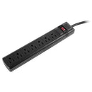 CyberPower CSB706 surge protector Black 7 AC outlet(s) 125 V 72" (1.83 m)