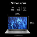 HP ZBook Studio G11 Intel Core Ultra 7 165H Mobile workstation 16" WUXGA 16 GB DDR5-SDRAM 512 GB SSD NVIDIA RTX 1000 Ada Wi-Fi 7 (802.11be) Windows 11 Pro Silver