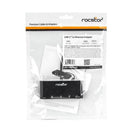 Rocstor Y10A262-B1 notebook dock/port replicator USB Type-C Black