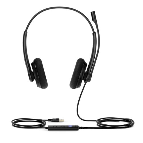 Yealink UH34 Lite Dual Teams Headset Wired Head-band Office/Call center USB Type-A Black